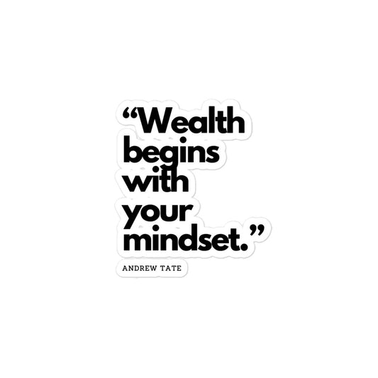 Wealth Mindset Stickers