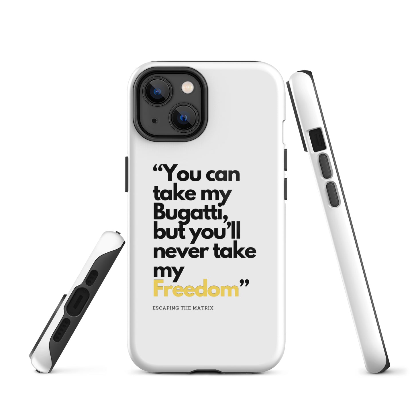 Never My Freedom Tough Case for iPhone®
