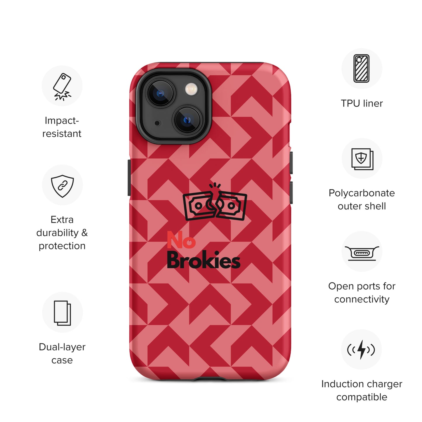 No Brokies Tough Case for iPhone®